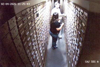 Mauricio Novelli accedió a las cajas de seguridad de una sucursal del banco Galicia en Martínez