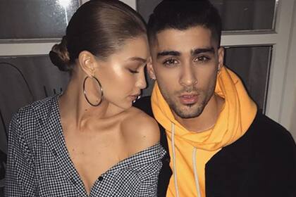 Bella junto a Zayn Malik