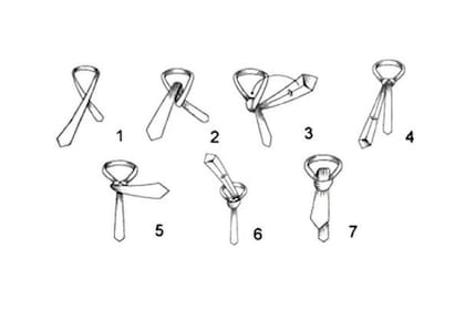 Cómo hacer el nudno de la corbata: versión simple en 7 pasos