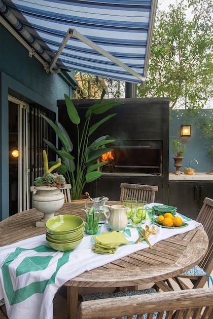 “Nuestra idea era una casa relajada, playera, que nos hiciera sentir de vacaciones todo el tiempo”