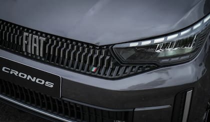 Nueva parrilla del Fiat Cronos 2026