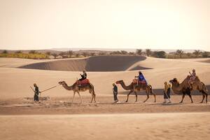 Nueva propuesta: el paseo en camello.