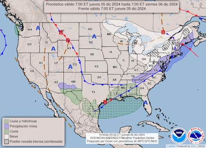 Nueva York bajo alerta: en los condados de Chautauqua y Cattaraugus, las acumulaciones de nieve podrían alcanzar los 45 centímetros hasta el sábado