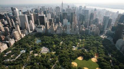 El Central Park desde el aire
