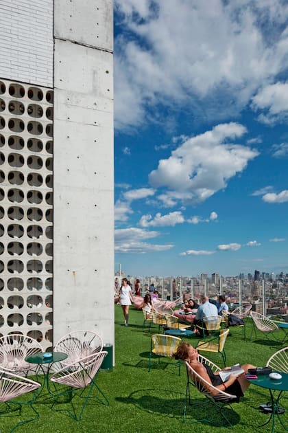 El rooftop del hotel Standard