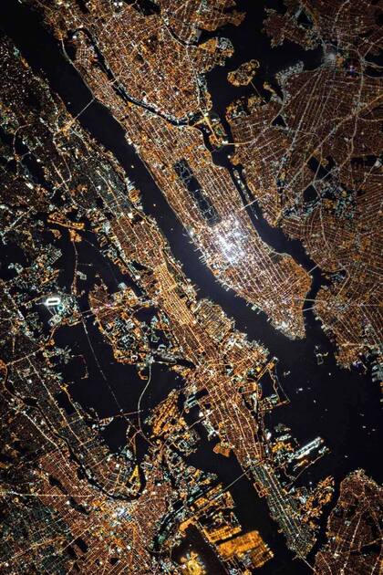 Nueva York, fotografiada con todas sus luces