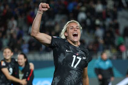 Nueva Zelanda, uno de los anfitriones, protagonizó el partido inaugural del Mundial femenino