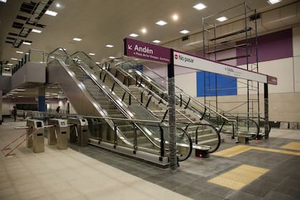 Una de las nuevas estaciones