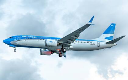 Nuevo avión Max de Aerolíneas