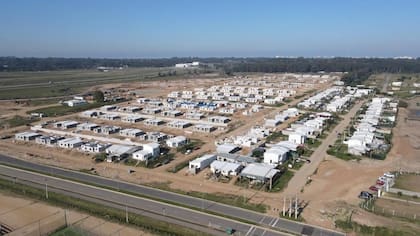 Nuevo barrio a dos kilómetros de el asentamiento Kennedy
