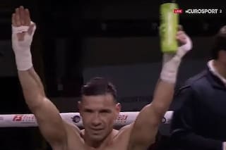 Operativo retorno. Maravilla Martínez ganó en una pelea sin grandes exigencias