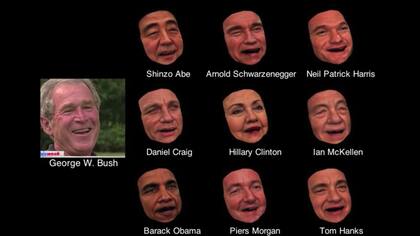 Nuevos desarrollos de software permiten trasponer en video una expresión facial sobre el rostro de otra persona