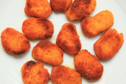 Nuggets de pollo al horno