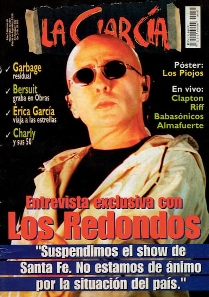 Número de la revista La García, en el que se publicó parte de la entrevista que hoy recoge el libro editado por Gourmet Musical