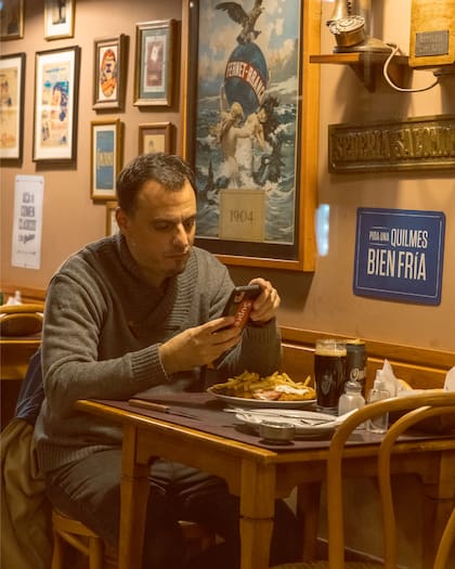 "Nunca quise cambiarle la impronta" - Javier Ortega, dueño de Gambrinus.