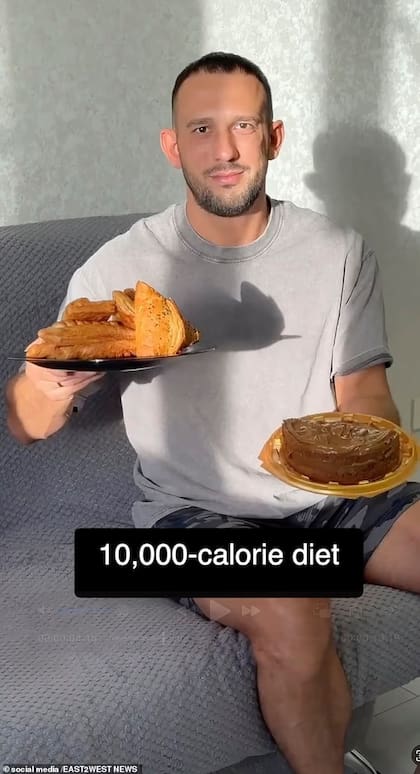 Nuyanzin documentó su subida de peso en un peligroso desafío