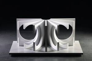 N°VI, una de las esculturas exhibidas en 2016 en el MNBA