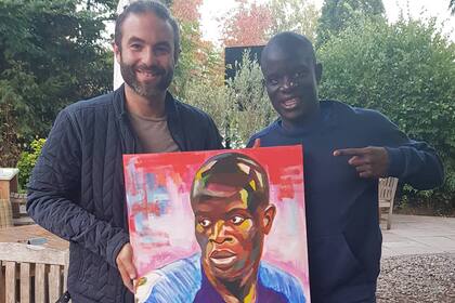 N´golo Kanté, otro ferviente seguidor del arte de Fondato