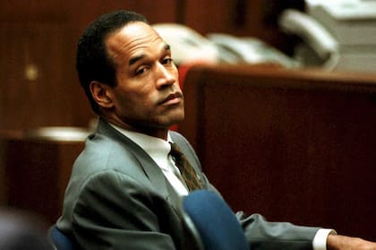 O. J. Simpson durante el juicio, en 1994