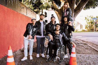 O''Quinn, Sechrist, Gourley, Howk, Carothers y Manville (desde la izquierda)