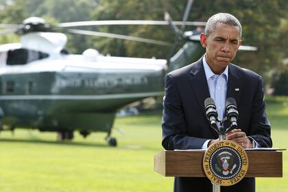 Obama habló de Irak justo antes de irse de vacaciones a Martha''s Vineyard con su familia; dijo que