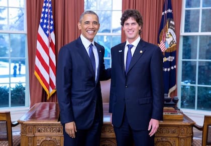 Obama recibió a Lousteau en la Casa Blanca