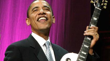 Obama, un apasionado por la música
