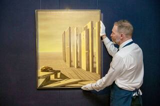 ¿Qué movimiento impulsó Jackson Pollock?