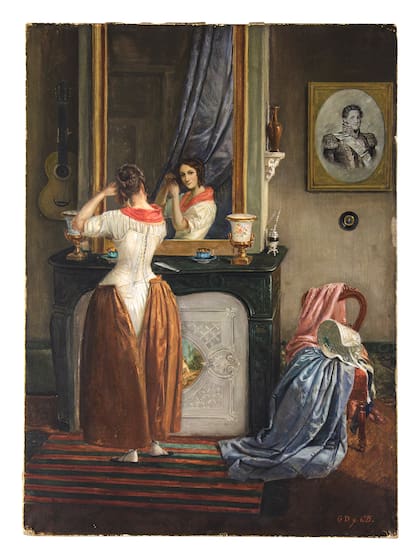 Obra clave del periodo rosista, hecha por "pintor oficial" Gaetano Descalzi