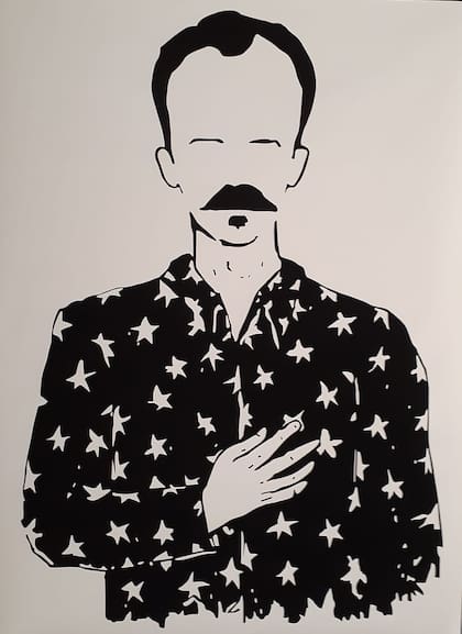 Obra de Camila Lobón donde actualiza la imagen de José Martí
