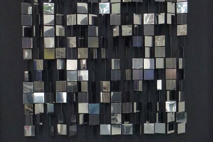 Obra de Julio Le Parc vendida en Daniel Maman (detalle)