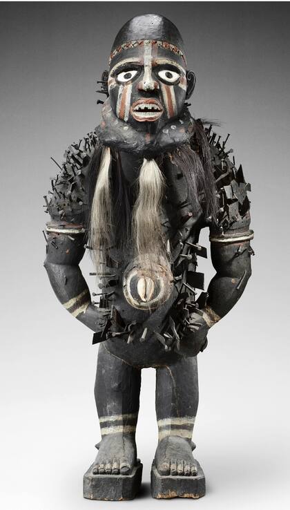 Obra de la muestra Kongo, poder y majestad en el Met