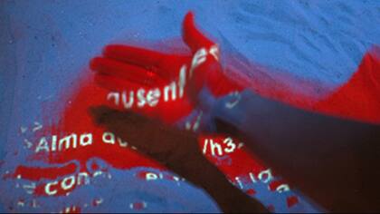 Obra de Mariano Sardón en la muestra que el CCK le dedicó a Jorge Luis Borges