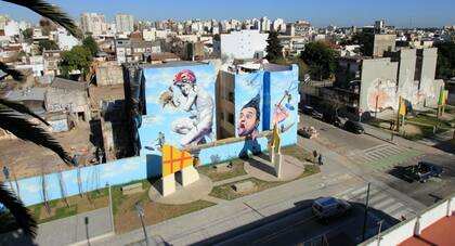 Obra de Martín Ron & Blu Murals en Google Arts & Culture