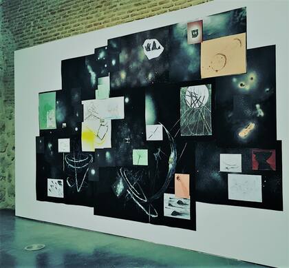 Obra de Matas Duville en el Centro Cultural Conde Duque