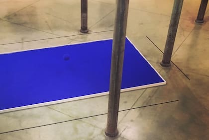 Obra de Yves Klein en Proa