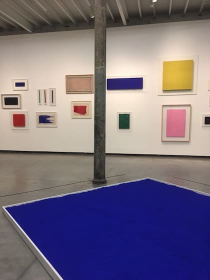 Obra de Yves Klein en Proa