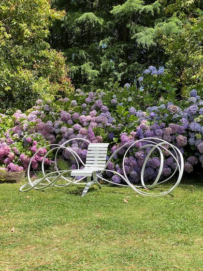 Obra reciente instalada en la isla El Descanso