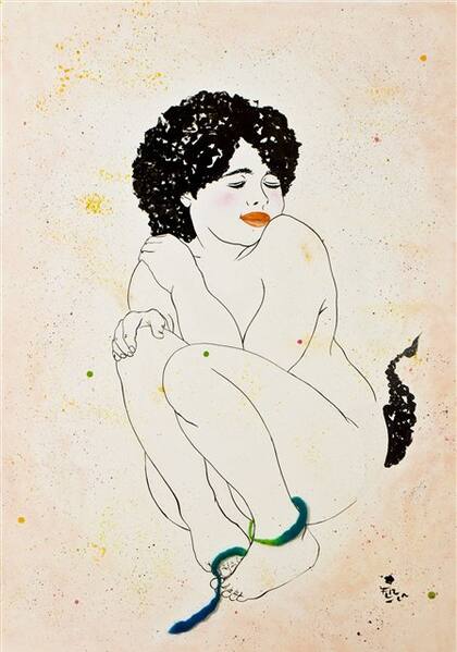 Obra sin título de Fernanda Cohen en Elsi del Río