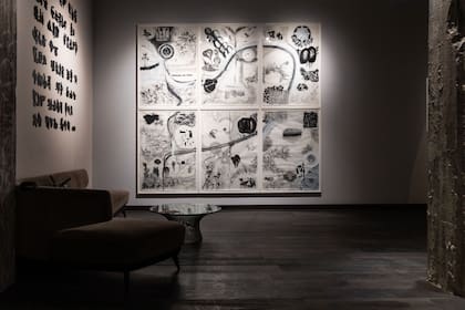 Obras de Adriana Carambia en el espacio de Diderot.Art