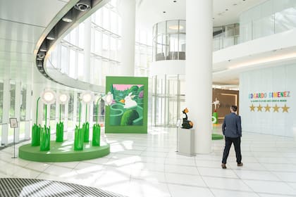 Obras de Edgardo Giménez en Torre Macro