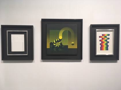 Obras de Julio Le Parc, artista argentino que el año tuvo su retrospectiva en el Pérez Art Museum Miami
