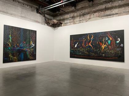 Obras de Rember Yahuarcani en la Bienal de Venecia