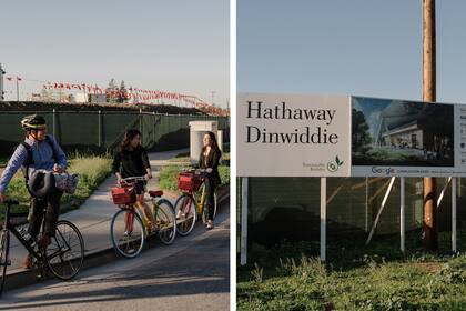 Obras en Mountain View, California, donde Google planea construir 5000 casas