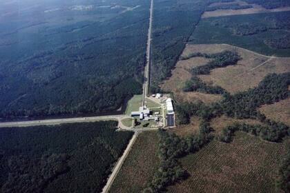 Observatorio LIGO, en Livingston, Louisiana, EE.UU.