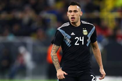 Ocampos, carta habitual en la selección de Scaloni