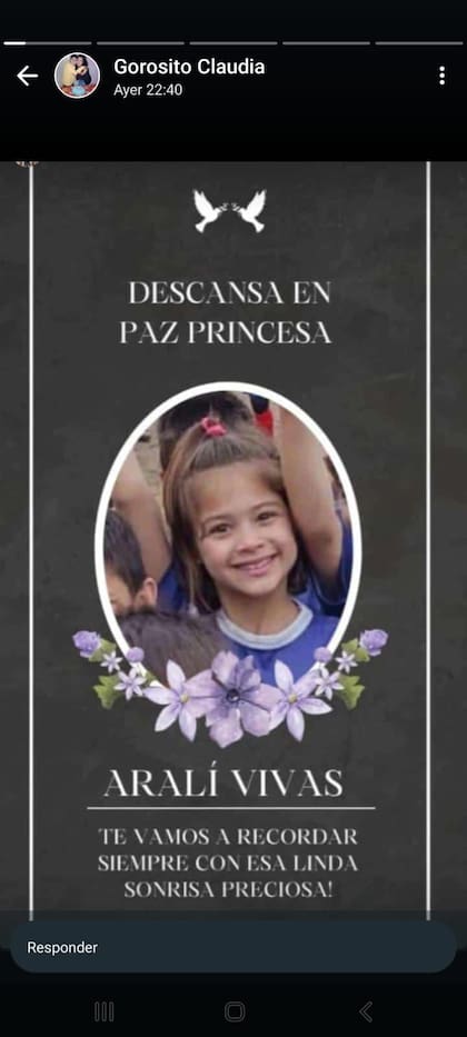 Ocho años tenía la víctima de la macabra historia.