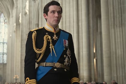 O'Connor como el príncipe Carlos de Inglaterra en The Crown