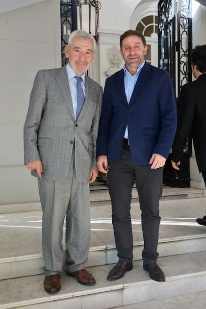 Octavio Bordón y Fernando Straface, secretario general y de Relaciones Internacionales del Gobierno de la Ciudad de Buenos Aires
