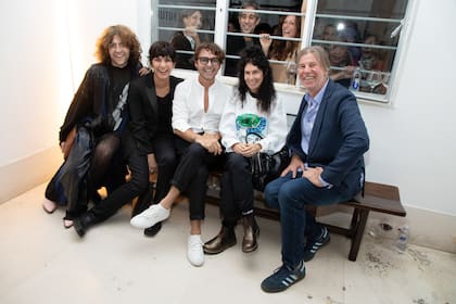 Octavio Ferrero, Julieta López Acosta, Wally Diamante, Cynthia Cohen y Ricardo Caffarone